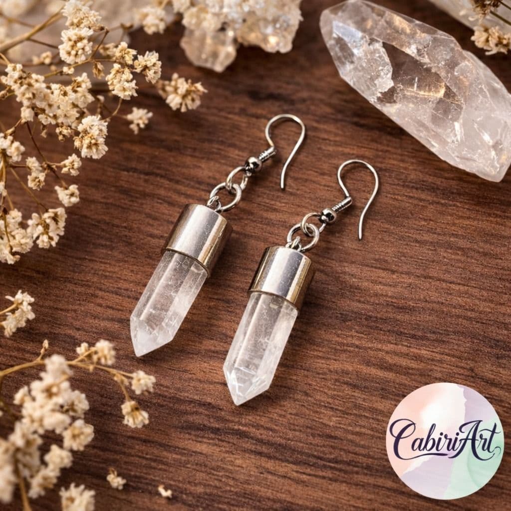 Aros Cristal De Roca
